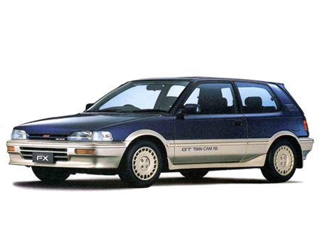 EVA автоковрики для Toyota Corolla VI (E90) 1987-1992  Хэтчбек 3дв. — e90